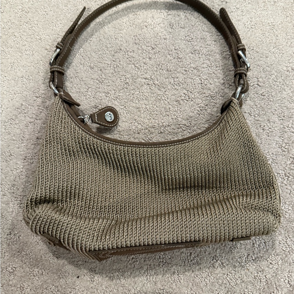 The Sak Olive Knit Shoulder Bag